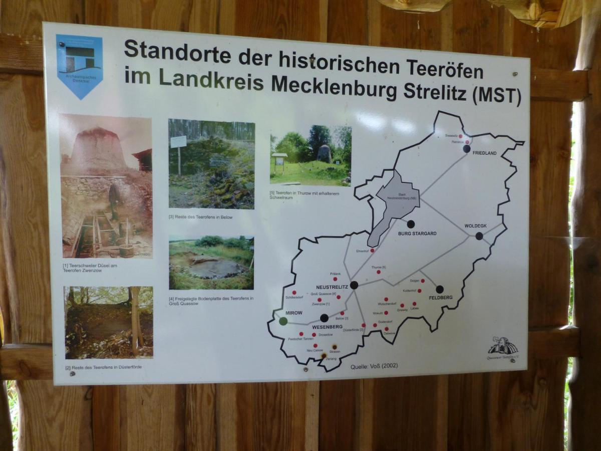 Zwei Seen Ferienhaus Canow Luaran gambar